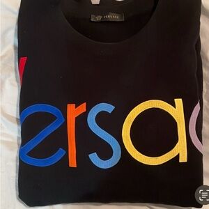 Very nice authentic Versace sweater worn for couple hrs basically new size large